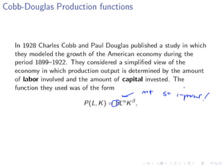 Lesson17: Functions Of Several Variables