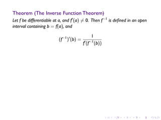 Lesson 17: Inverse Trigonometric Functions