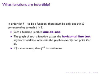 Lesson 17: Inverse Trigonometric Functions