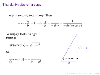 Lesson 17: Inverse Trigonometric Functions