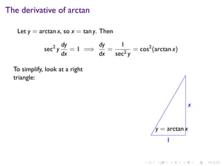 Lesson 17: Inverse Trigonometric Functions