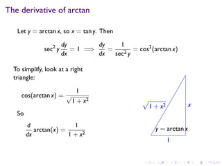 Lesson 17: Inverse Trigonometric Functions