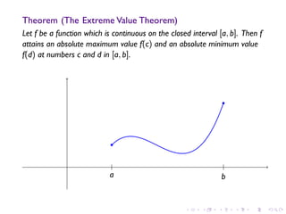 Lesson 18: Maximum and Minimum Vaues