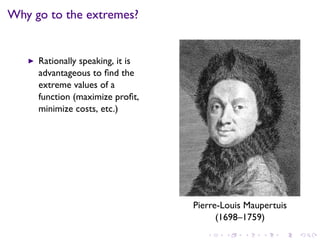 Lesson 18: Maximum and Minimum Vaues