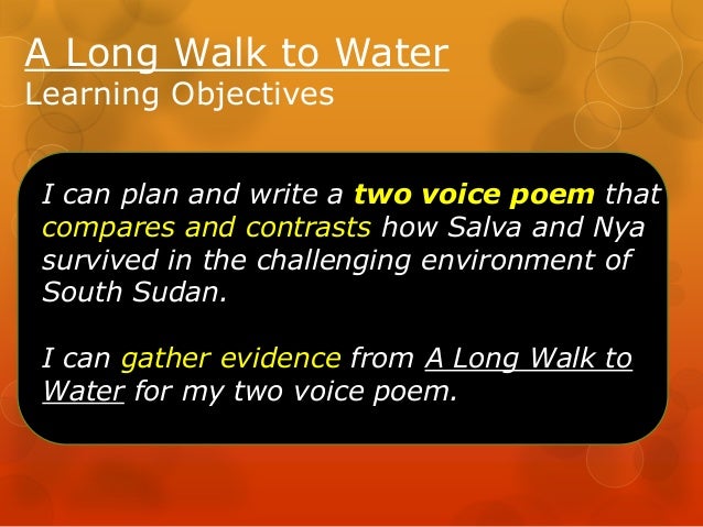 Summary Of Chapter 14 A Long Walk To Water A Long Walk to Water: Lesson18 unit2