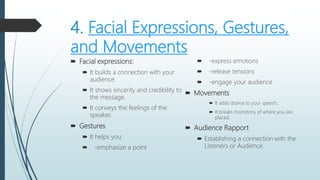 Lesson 18 principles of speech delivery 2 | PPTX