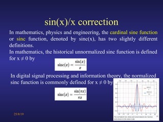 Normalize Sinc Lesson 19 High Fidelity Audio Electronic Engineering | PPT