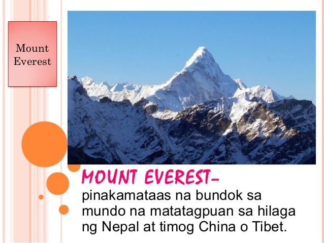 Saang Bansa Sa Asya Matatagpuan Ang Bundok Everest