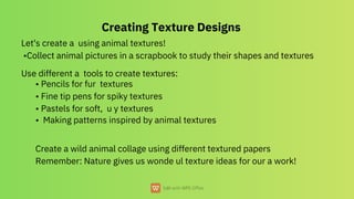 LESSON 1 ARTS 3.pdf.pdf texture adventure | PDF