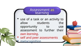 Lesson 1 Basic Concepts in Assessment Assessment in Learning 1 | PPTX