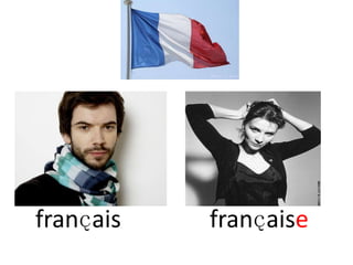 franҫais   franҫaise
 
