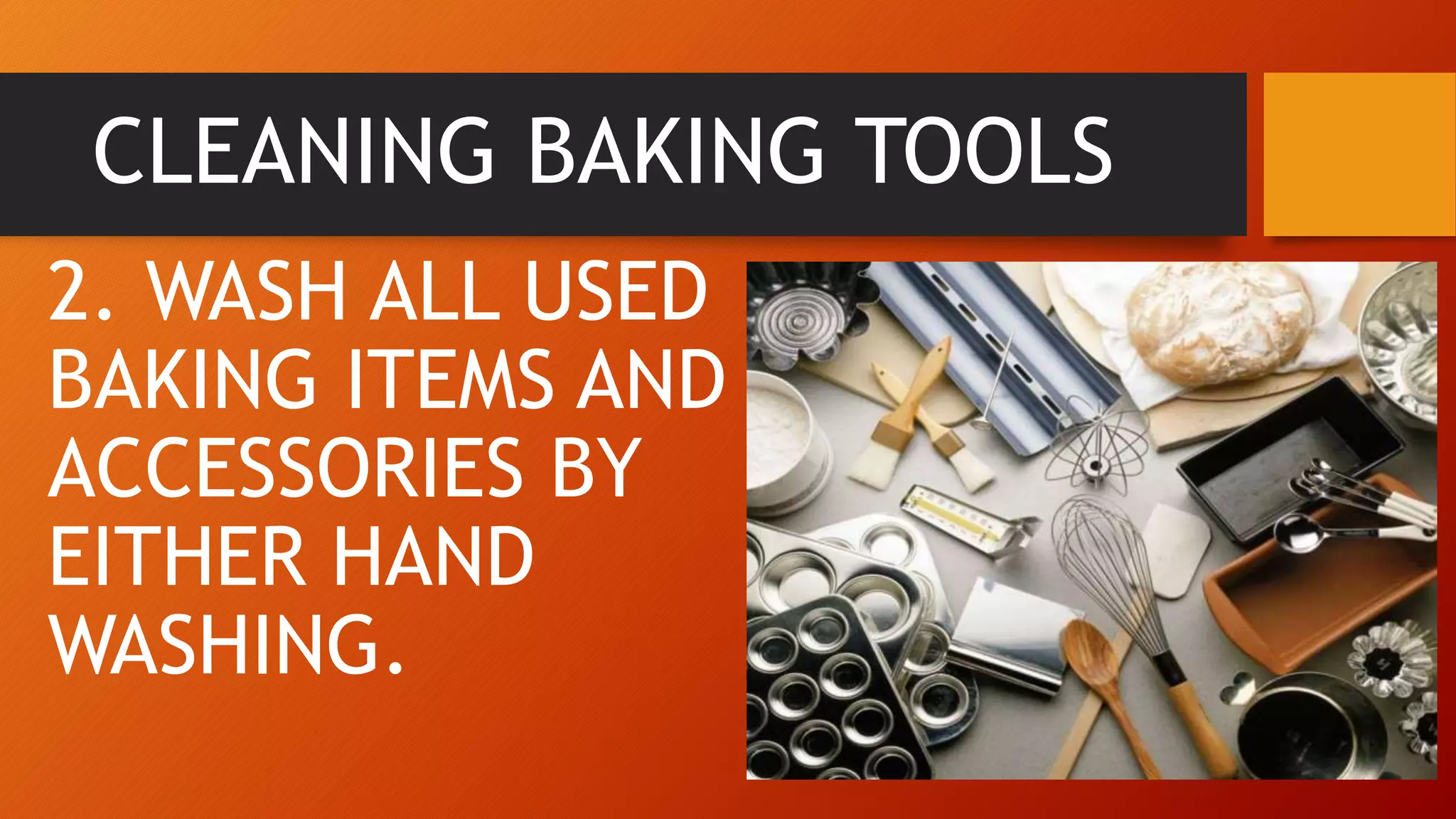 CLEANING AND SANITIZING KITCHEN TOOLS AND EQUIPMENT | PPTX