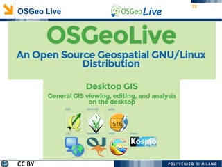31
OSGeo Live
CC BY
 