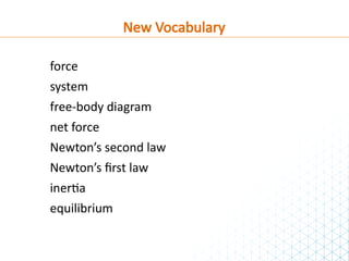 Lesson 1 Force and Motion physics. .pptx | Physics | Science
