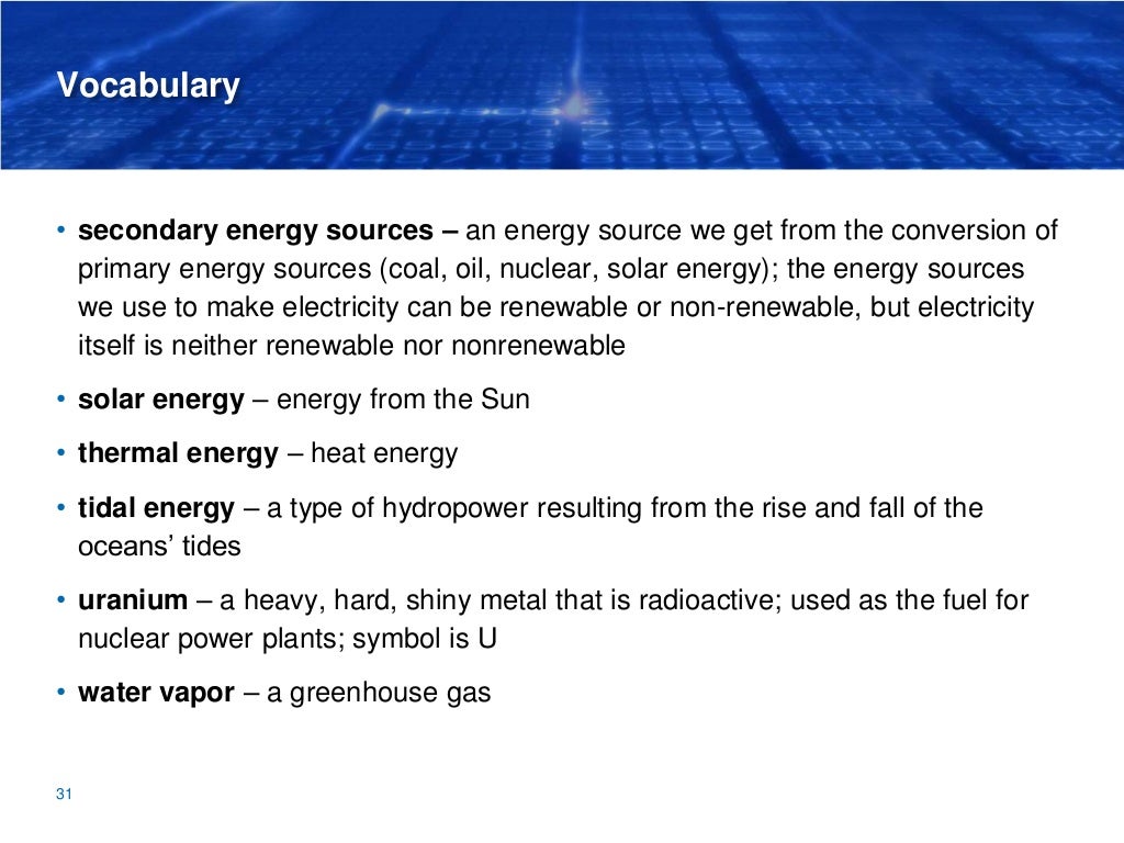 Lesson 1 Energy Basics The Harnessed Atom (2016)