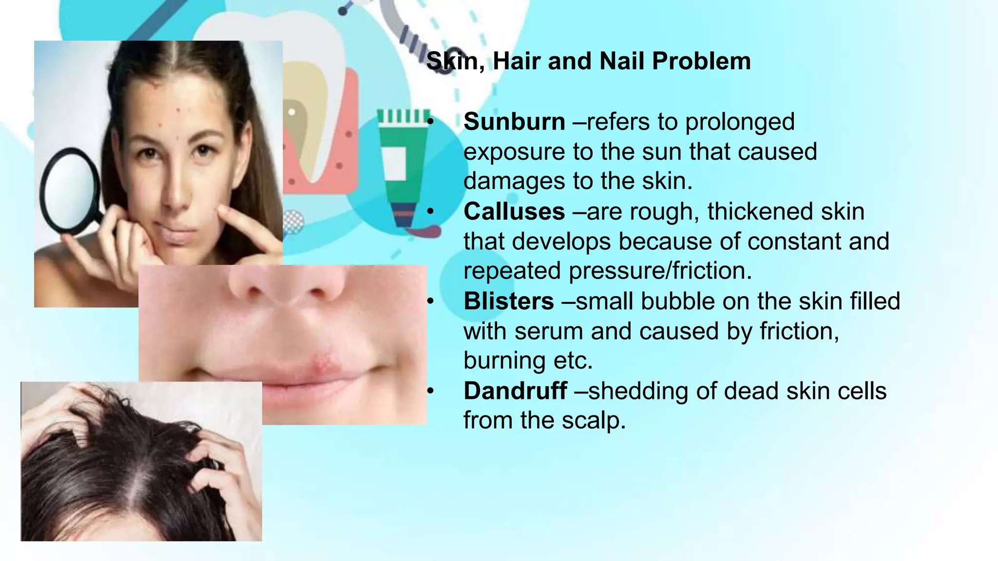 Personal health issues and concerns ppt