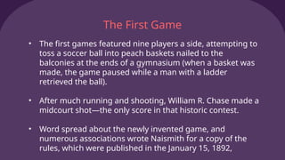 Lesson 1 History of Basketball PATHFIT 4 | PPTX
