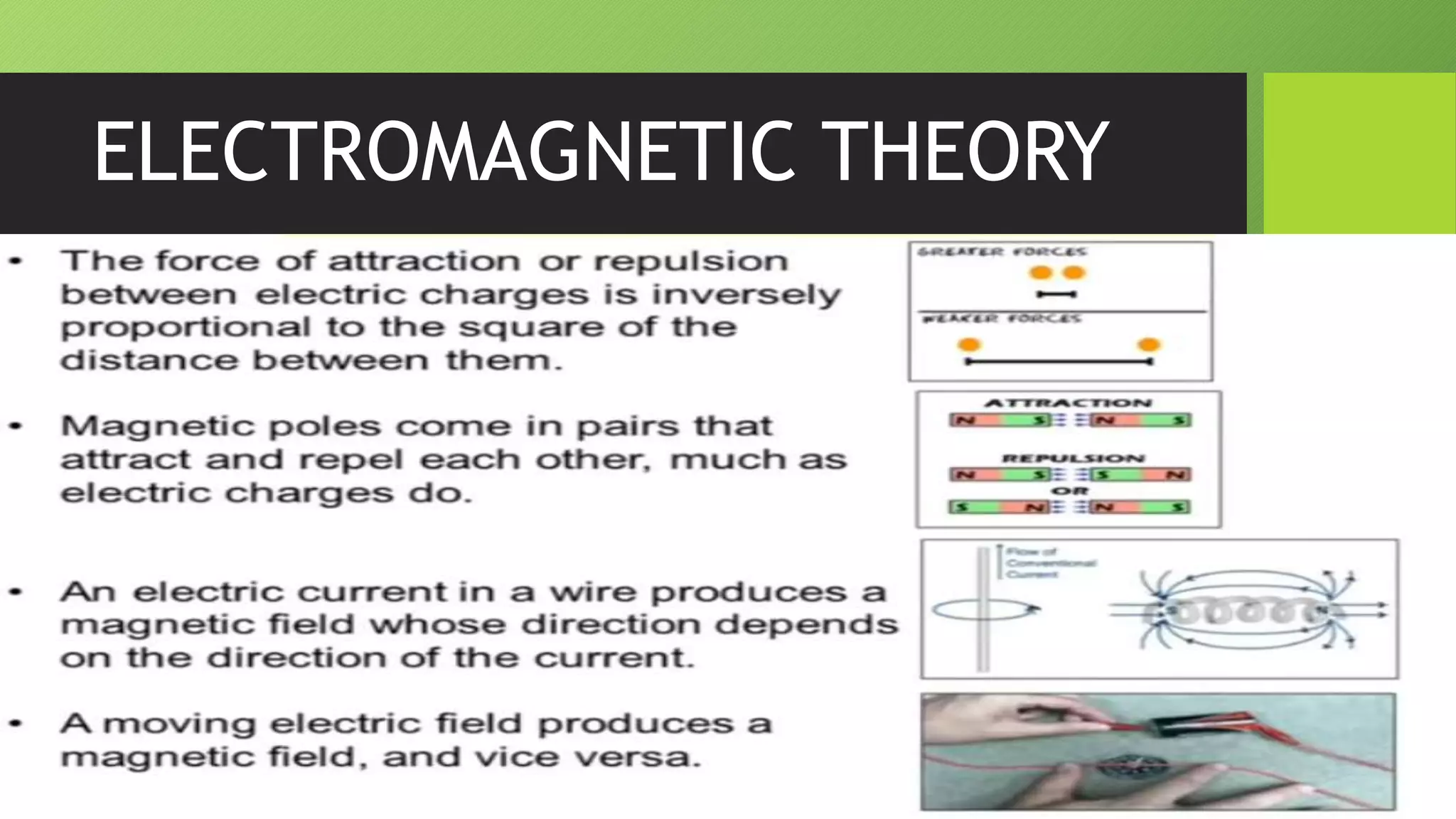 ELECTROMAGNETIC THEORY