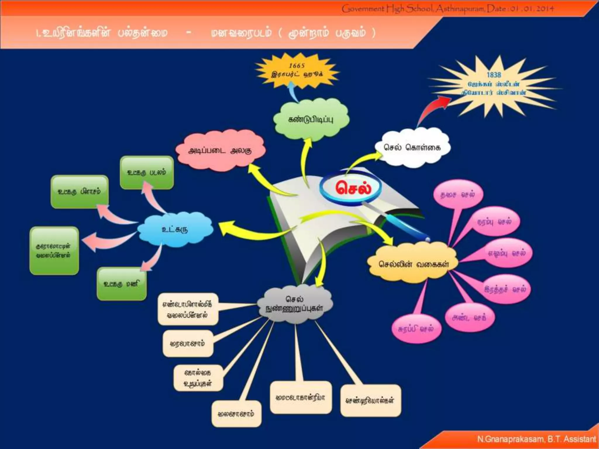CELL - BASIC UNIT OF LIFE - FOR VIII STD | PPTX