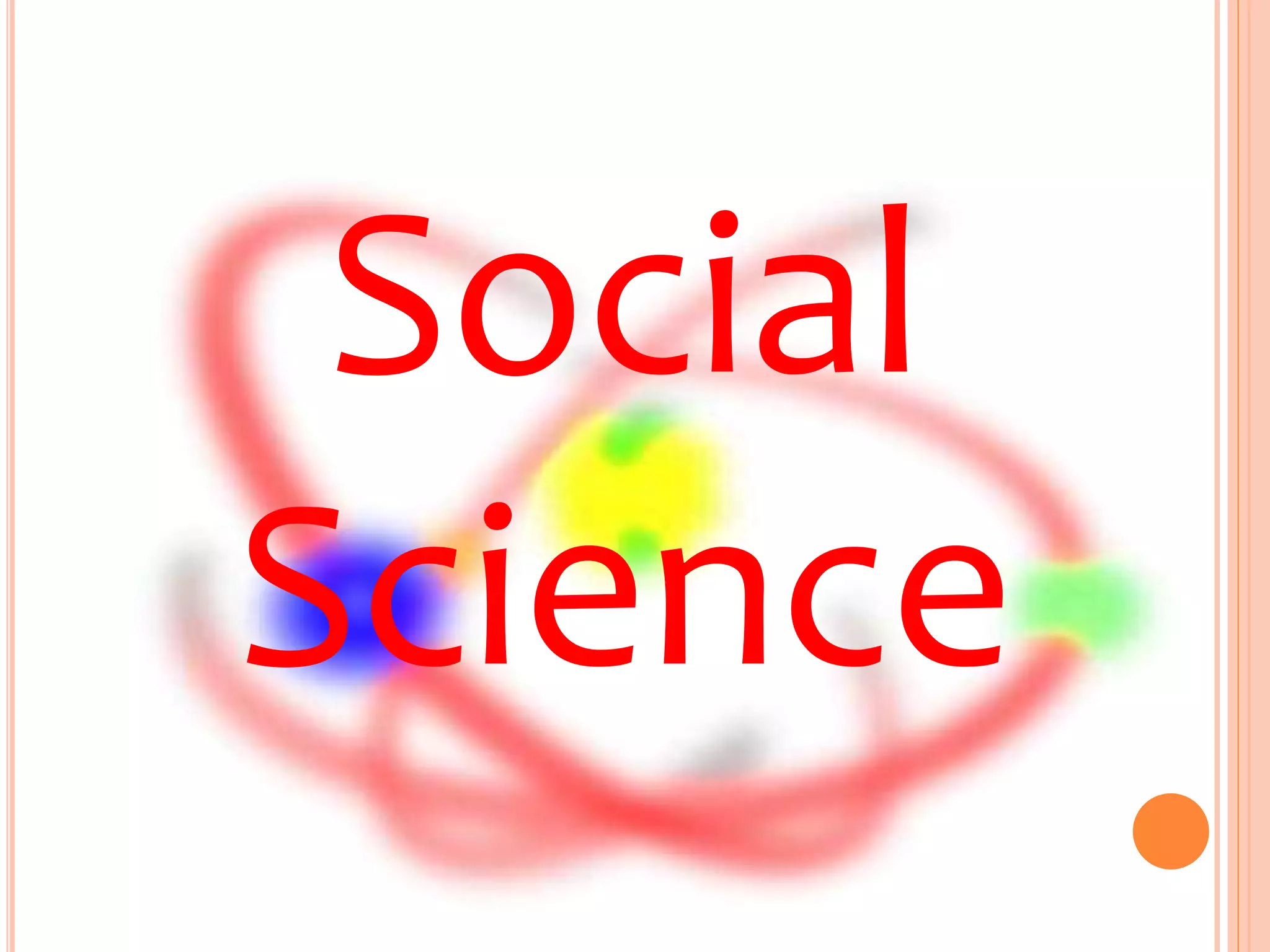 Social
Science
 