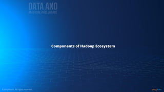 Components of Hadoop Ecosystem
 