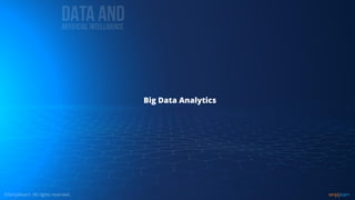 Big Data Analytics
 