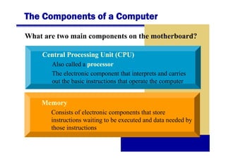 Lesson 1 introduction to computers | PDF