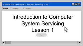 Css Computer R Eduction Course LESSON 1 INTRODUCTION TO CSS for students.pptx