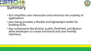 Lesson1 Introduction to GUI and Java Swing Components.pptx