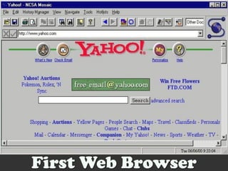 First Web Browser
 