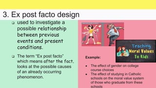 Ex Post Facto Design Example Lesson 1 Introduction to Quantitative Research.pptx