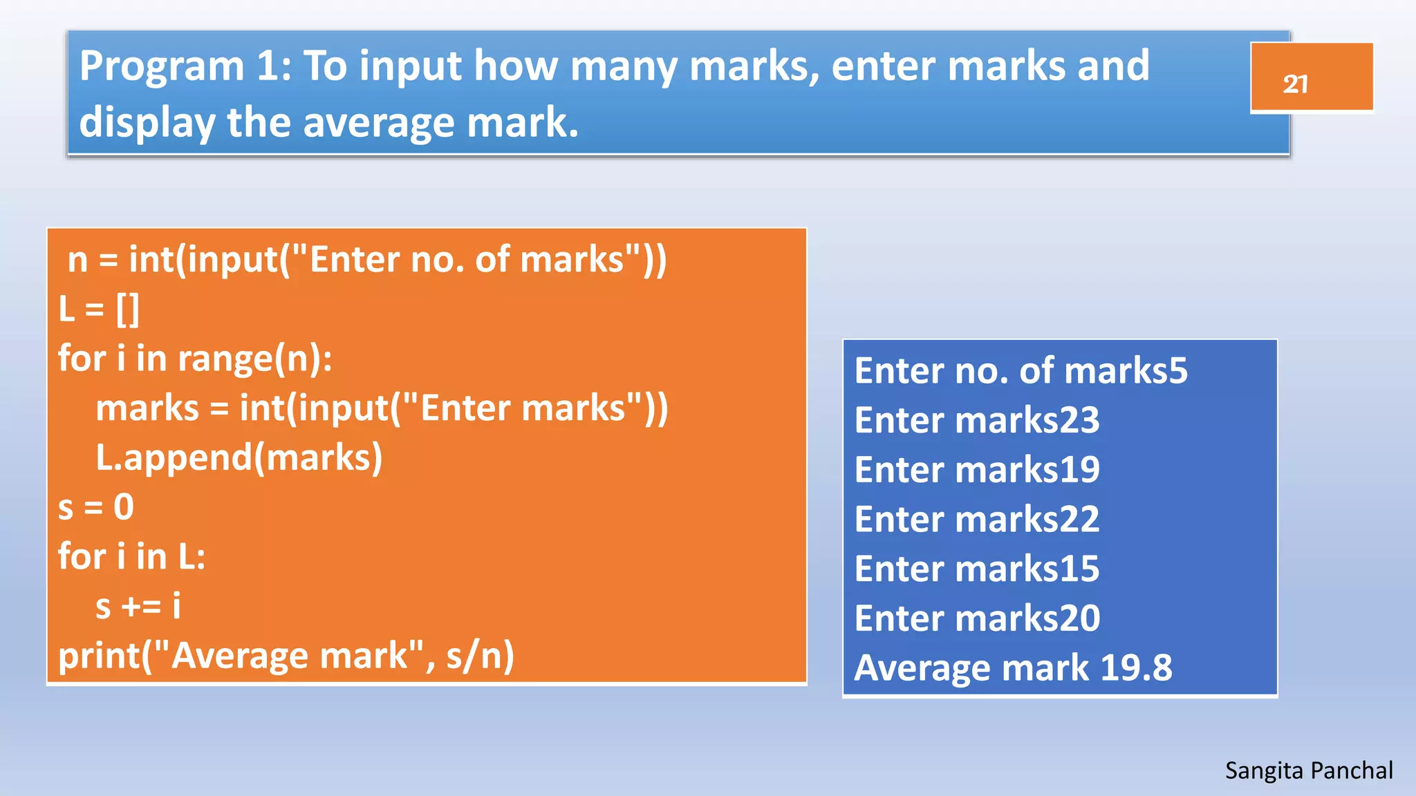 List and Dictionary in python | PPT