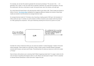 Deep Dive Into LLM's Machine Learning notes | PDF