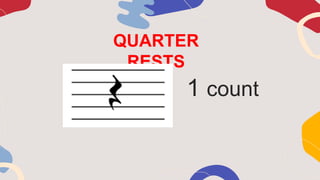 1 count
QUARTER
RESTS
 