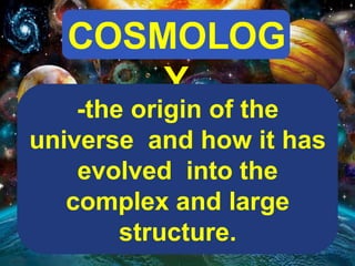 LESSON_1_ORIGIN_OF_THE_UNIVERSE. physical science | PPT