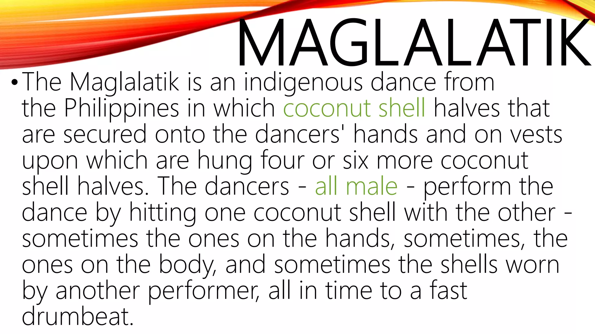Philippine folk dance | PPTX