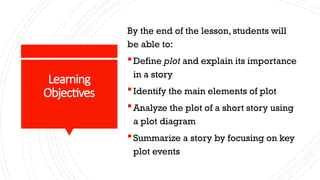 Key Plot Events Literary Plot Analyis with activities included | PPTX