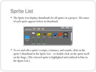 Scratch Lesson 1 – Basics | PPT
