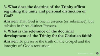 Doctrinal Unity Lesson 1 – The Mystery of the Holy Trinity.pptx