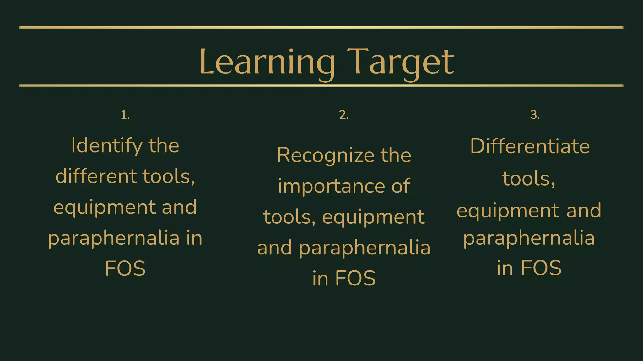 Lesson 1 Tools and Equipment in FOS.pptx
