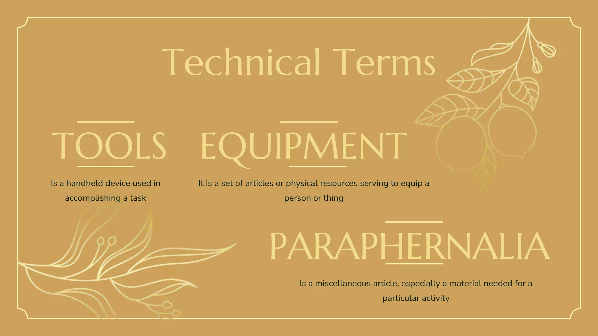 Lesson 1 Tools and Equipment in FOS.pptx