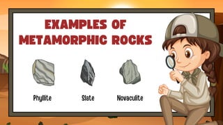 Neomorphism Rocks Examples Lesson 1_Types of Rocks and its examples | PDF