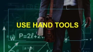ICT: Computer Hardware Services - Lesson 1 use hand tools by Je-Jireh ...