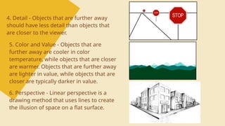 Distance In Visual Elements Lesson 1 Visual Arts Elements of Art.pptx