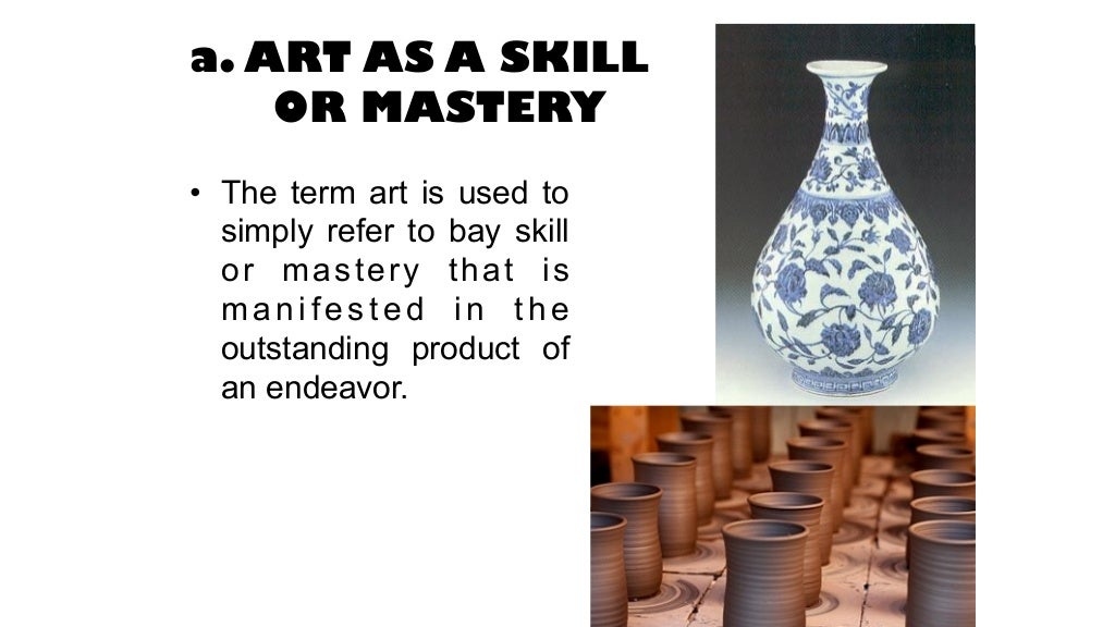 Lesson 1 What is art appreciation? Introduction and Assumptions