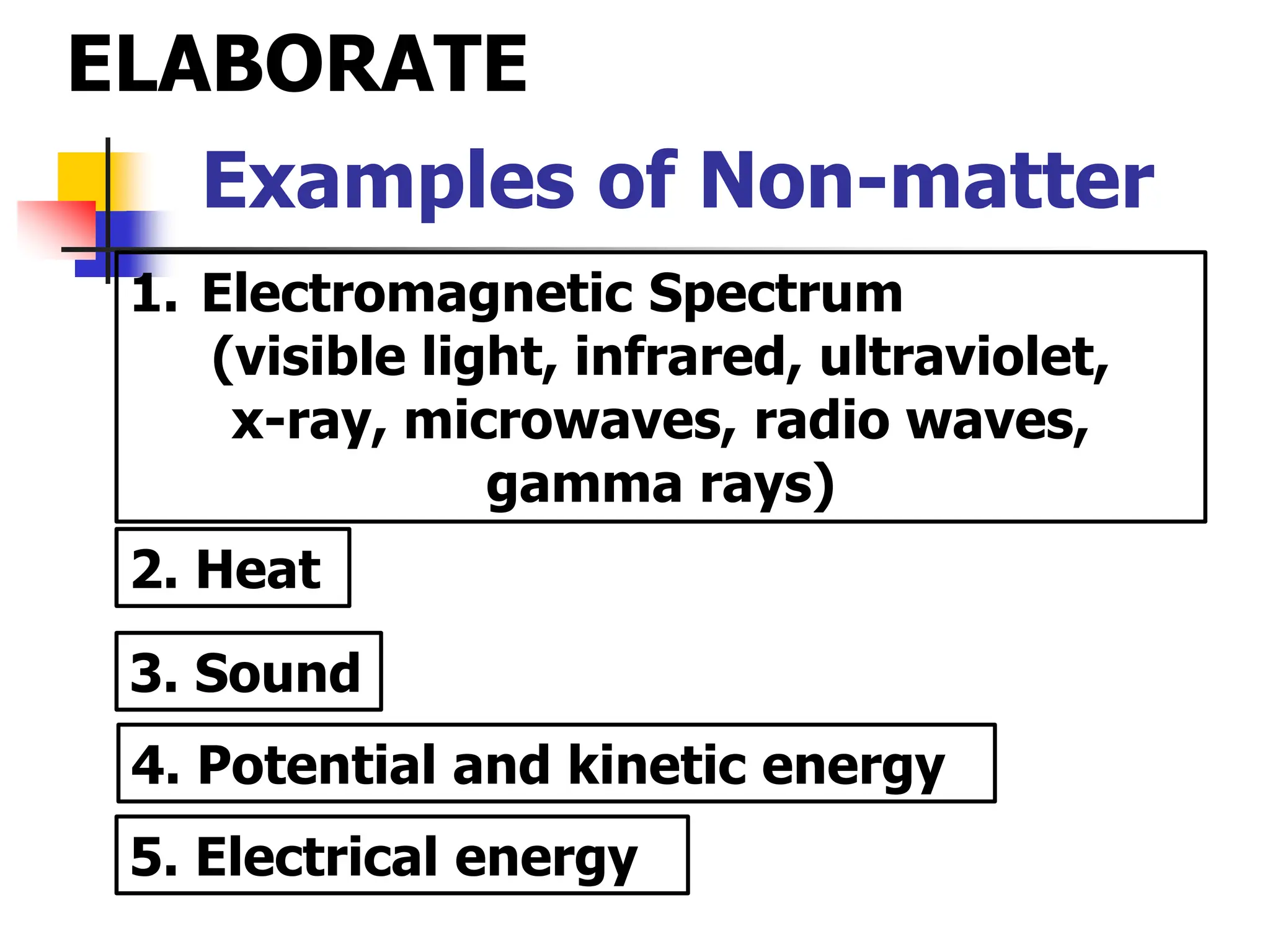 GRADE 8 LESSON WHAT IS MATTER/ DIFERENCE BETWEEN MATTER AND NON MATTER ...