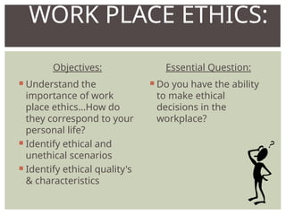 LESSON 1 WORK ETHICS in the workplace (1).ppt
