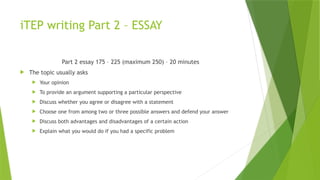 Itep Writing Examples Lesson 1 writing.pptx uded in class hdfhjcxxcjcvvhhhbbxbbxbhxjxzj | PPTX