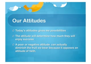 Lesson 2 - Managing my attitude, health and priorities | PDF