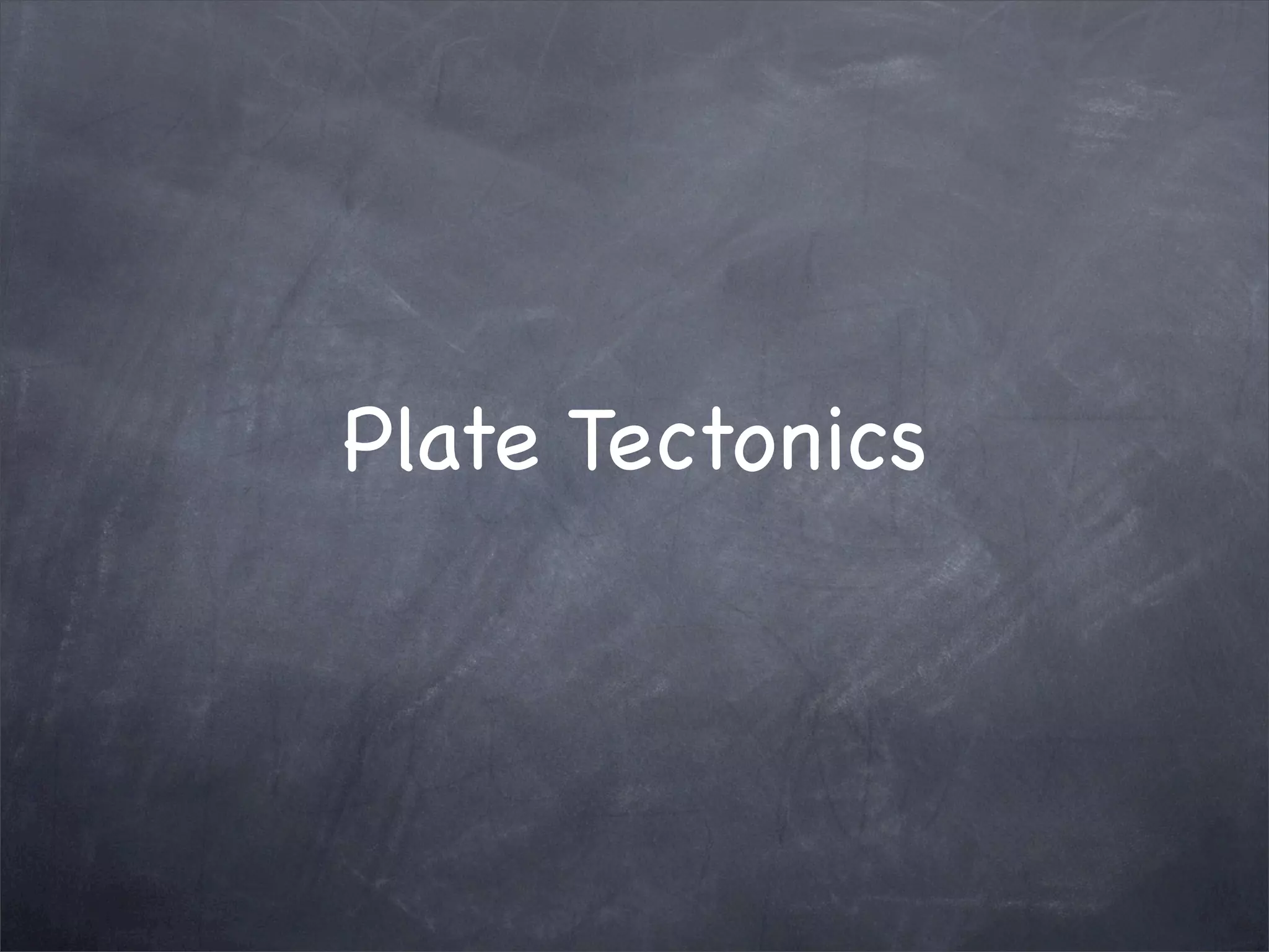 Plate Tectonics